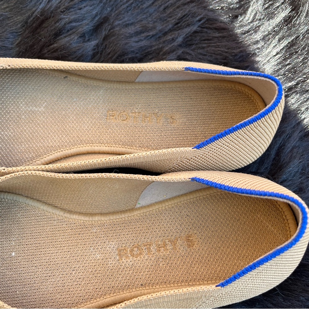 Rothy’s Color Block Rounded Toe Flats - Picture 2 of 13